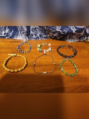 6 Preloved Bracelets